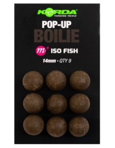 Korda boilies plastic pop-up iso fish 14mm 9unds