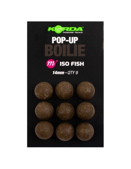 Korda boilies plastic pop-up iso fish 14mm 9unds