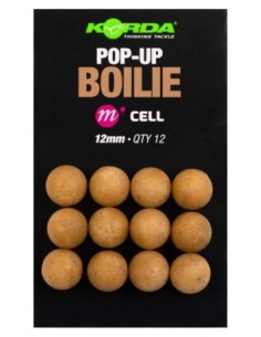 Korda boilies plastic pop-up cell 12mm 12unds
