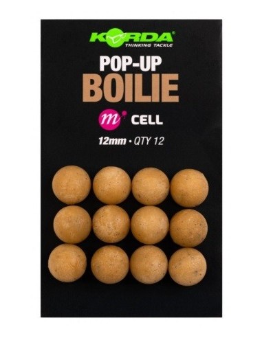 Korda boilies plastic pop-up cell 12mm 12unds