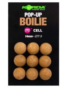 Korda boilies plastic pop-up cell 14mm 9unds