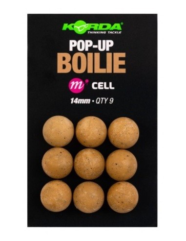 Korda boilies plastic pop-up cell 14mm 9unds