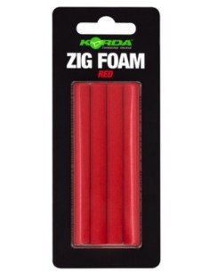 Korda zig foam red 8mm 4unds