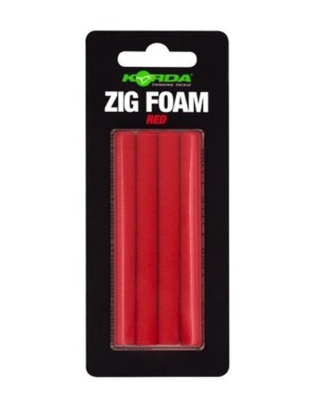 Korda zig foam red 8mm 4unds