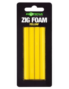 Korda zig foam yellow 8mm 4unds