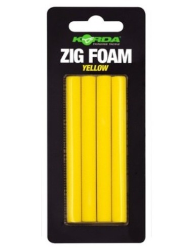 Korda zig foam yellow 8mm 4unds