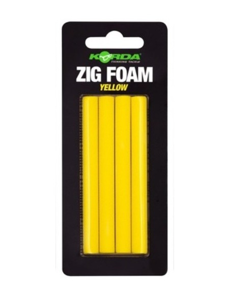 Korda zig foam yellow 8mm 4unds