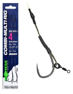Korda combi multi rig wide gape x nº4 2unds