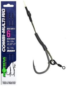Korda combi multi rig wide gape x nº6 2unds