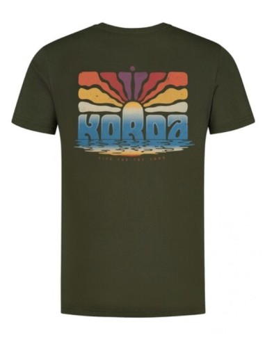 Korda t-shirt dawn vibes dark olive talla M