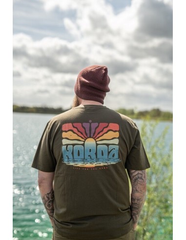 Korda t-shirt dawn vibes dark olive talla M