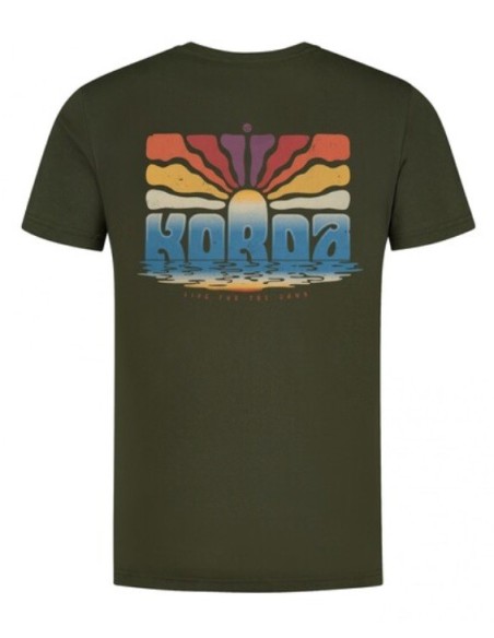 Korda t-shirt dawn vibes dark olive talla XXL