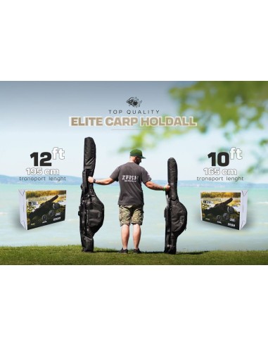 Zfish z-core elite carp holdall 2 rods 12"