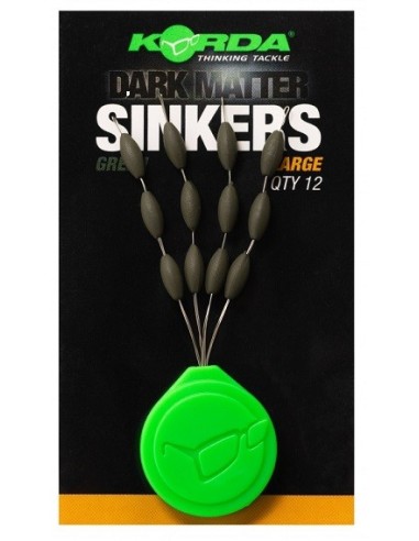 Korda sinkers large green