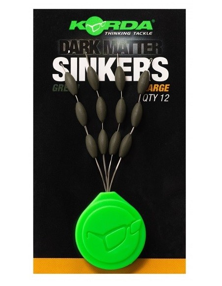 Korda sinkers large green