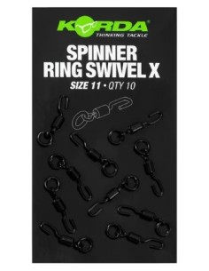 Korda spinner ring swivel X nº11 8unds