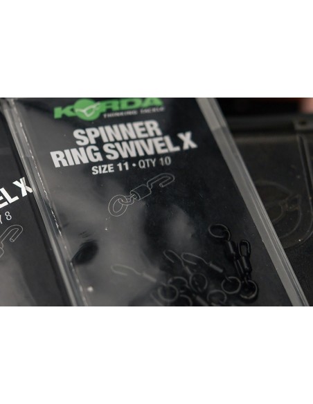 Korda spinner ring swivel X nº11 8unds