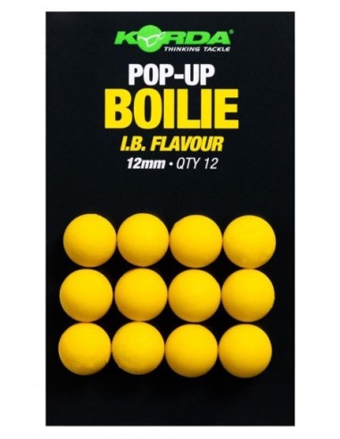 Korda popup boilies I.B. flavour 12mm 12unds