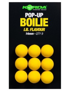 Korda popup boilies I.B. flavour 14mm 9unds
