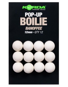 Korda popup boilies banoffee 12mm 12unds