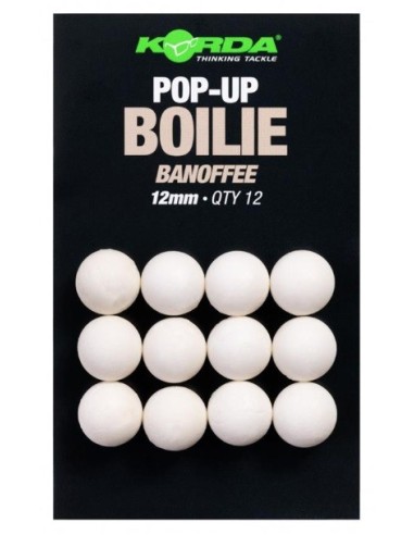 Korda popup boilies banoffee 12mm 12unds