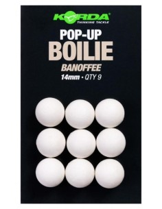Korda popup boilies banoffee 14mm 9unds