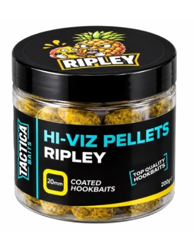 Tactica baits hi-vis coated pellets ripley 20mm