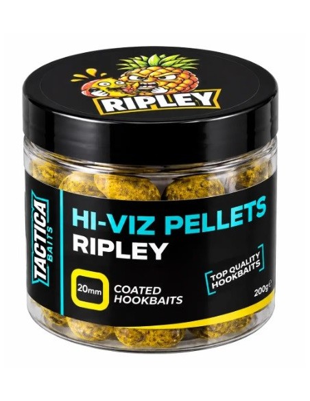 Tactica baits hi-vis coated pellets ripley 20mm