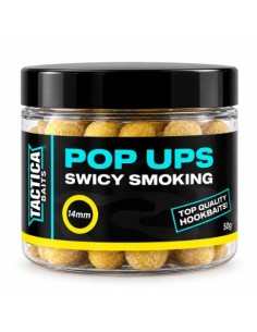 Tactica baits pop-up smoked swicy yellow 14mm
