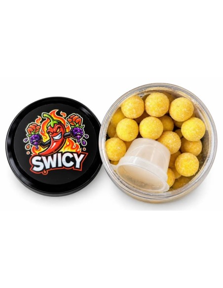 Tactica baits pop-up smoked swicy yellow 14mm