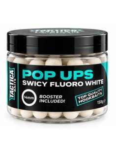 Tactica baits pop-up fluoro white swicy 14mm