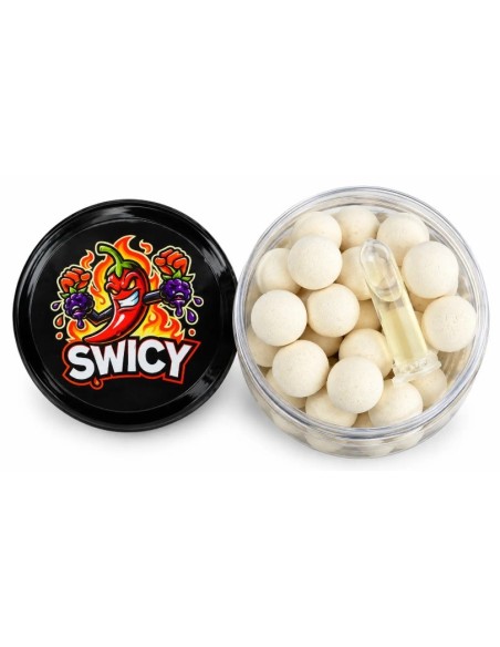 Tactica baits pop-up fluoro white swicy 14mm