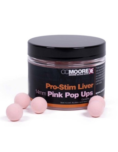Cc moore pop-up pro-stim liver pink 14mm
