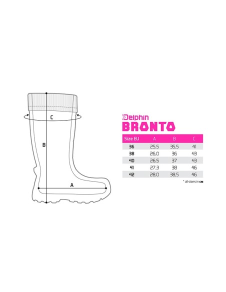 Delphin boots bronto queen nº42