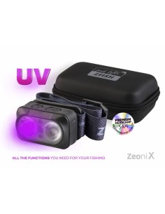 Zfish headlamp zeonix uv power 500 lunenes