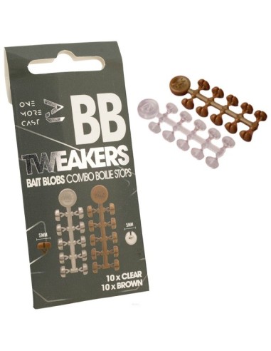 Omc tweakers bait blods clear & brown 20unds