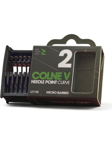 Omc hooks COLNE-V needle point curves nº2 10unds