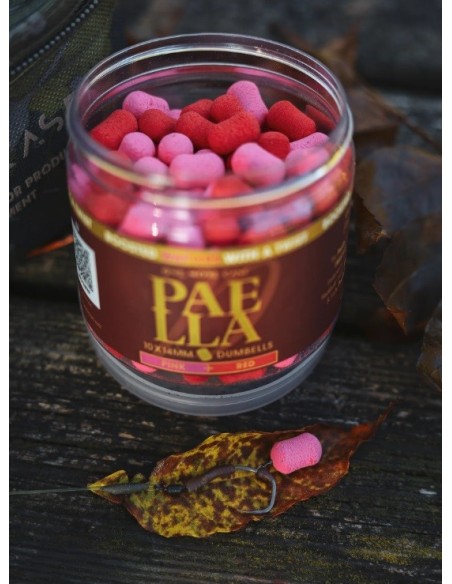 Omc wafter fluro paella red & pink 10x14mm