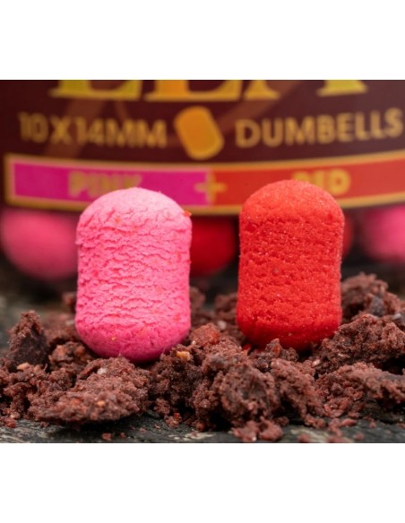 Omc wafter fluro paella red & pink 10x14mm