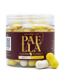 Omc wafter fluro paella white & yellow 10x14mm