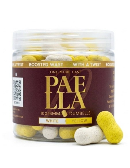 Omc wafter fluro paella white & yellow 10x14mm