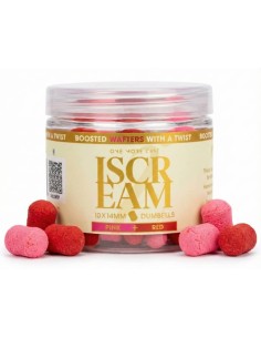 Omc wafter fluro iscream red & pink 10x14mm