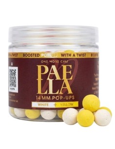 Omc pop-ups fluro paella white & yellow 14mm