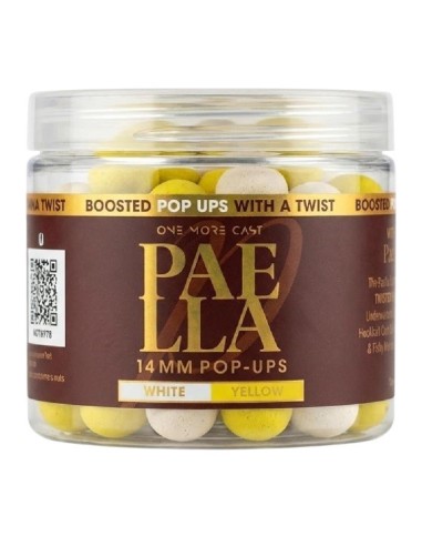 Omc pop-ups fluro paella white & yellow 14mm