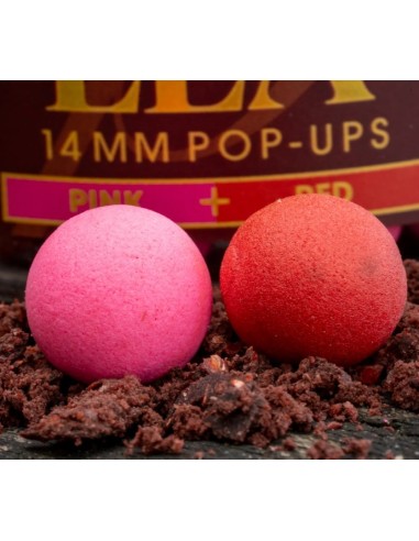 Omc pop-ups fluro paella pink & red 14mm
