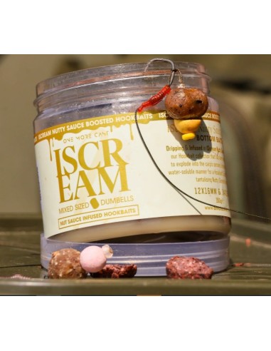 Omc hookbaits sauce infused booster iscream dumbells