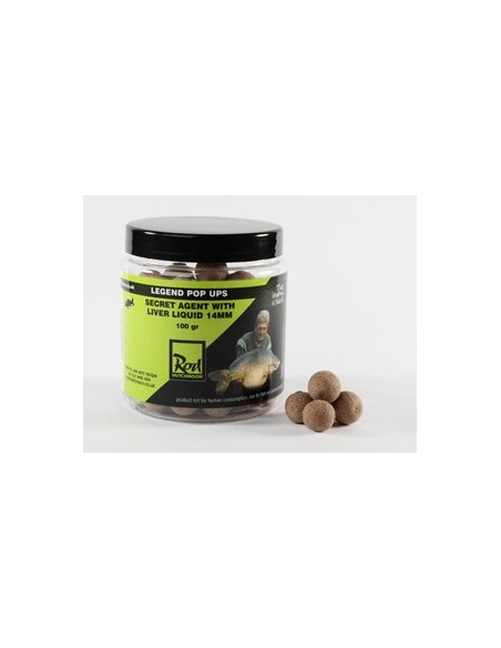 Rod hutchinson pop-ups secret agent 14mm 100gr