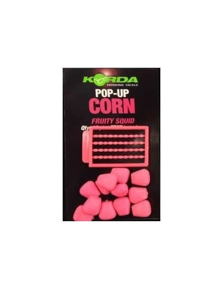 Korda pop-up corn fruity squid pink 12unds