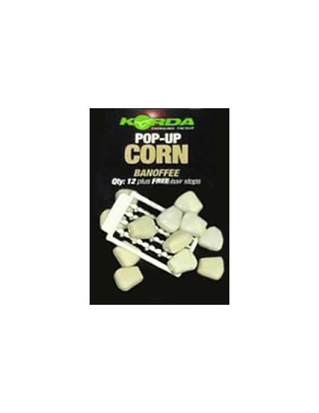 Korda pop-up corn banoffee white 12unds