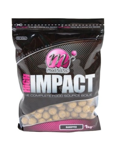 Mainline impact boilies banoffee 15mm 1kg